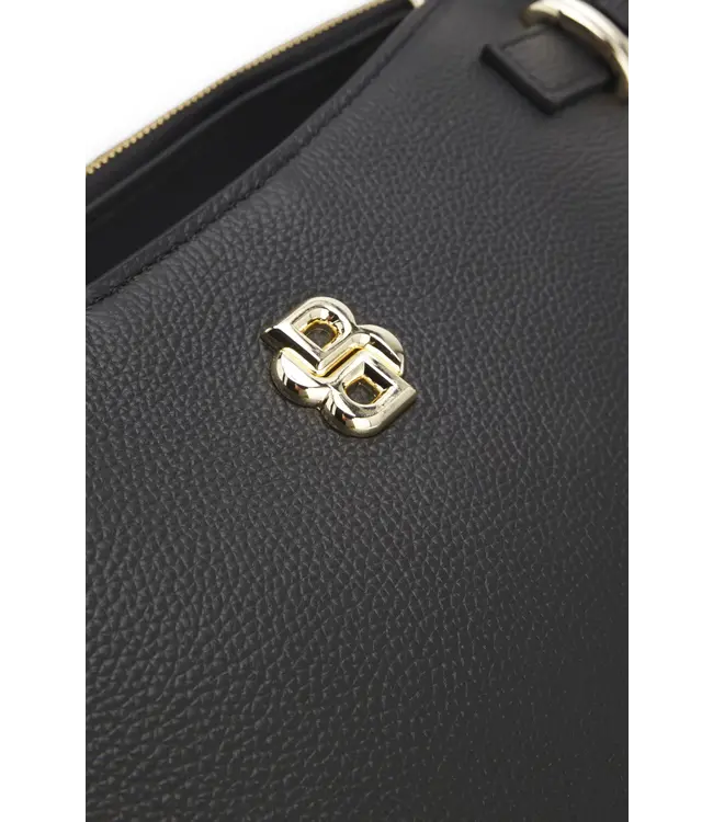 BOSS Sac fourre-tout en cuir avec monogramme Double B