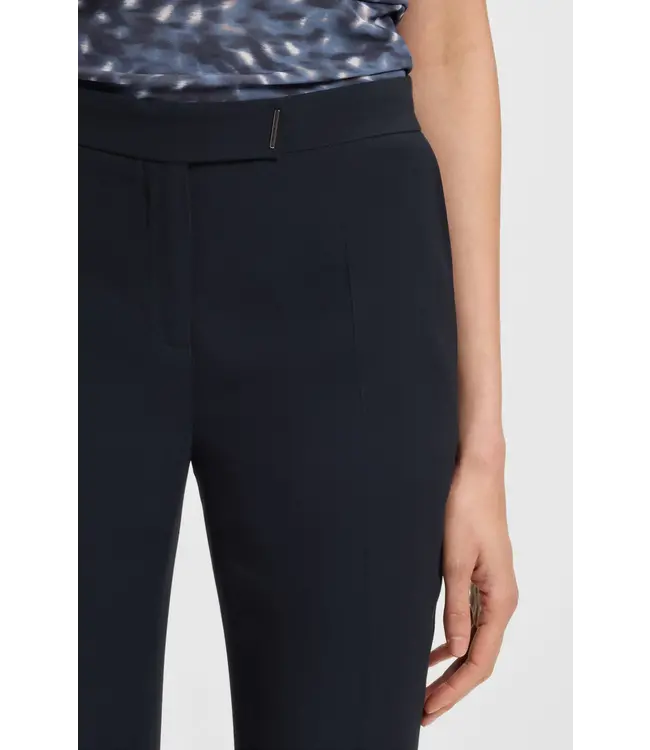 BOSS Pantalon slim avec ourlets fendus