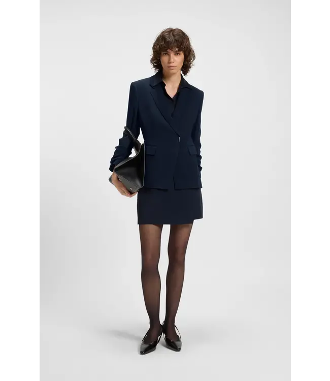 BOSS Blazer slim-fit avec fermeture à boutons-pression