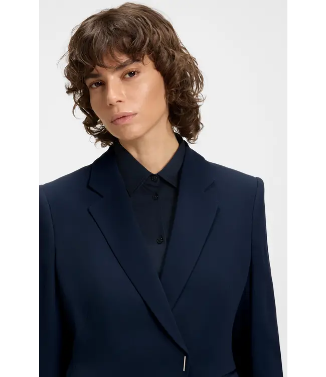 BOSS Blazer slim-fit avec fermeture à boutons-pression