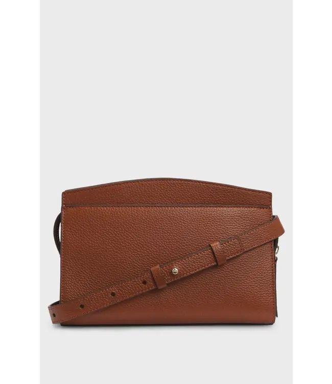 BOSS Sac à bandoulière en cuir grainé avec finitions métalliques