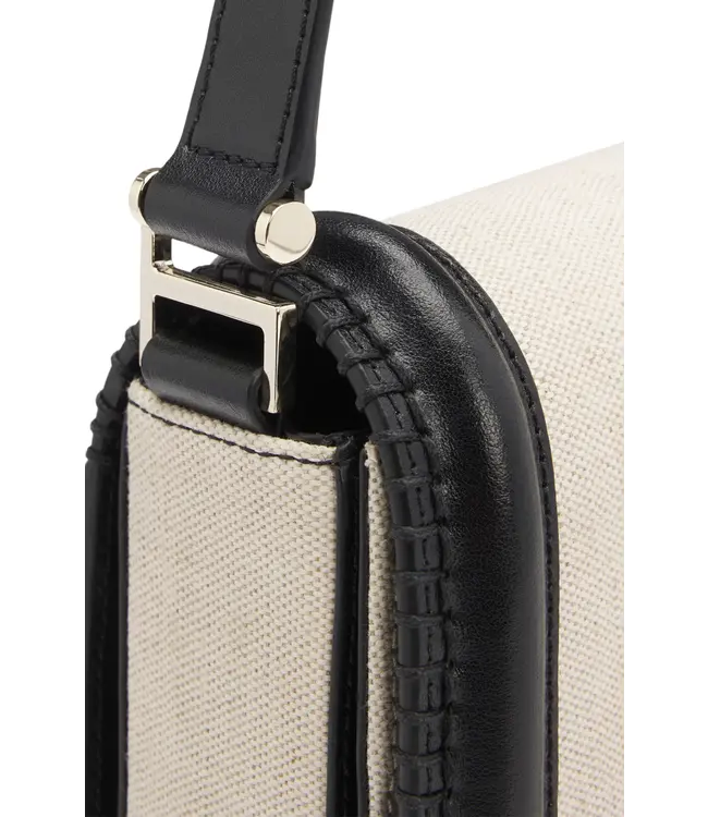 BOSS Ariell saddle bag with Double B monogram closure