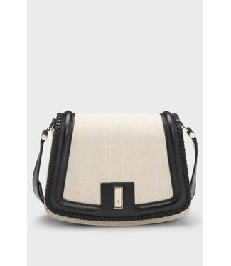 BOSS Ariell saddle bag with Double B monogram closure