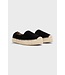 BOSS Suede espadrilles with elasticated heel