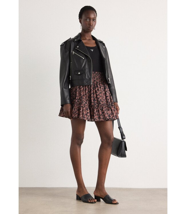 BOSS Vantia ruffle design skirt