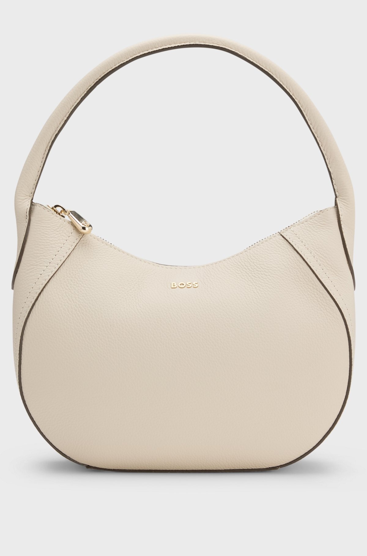 Leather boho-chic bag