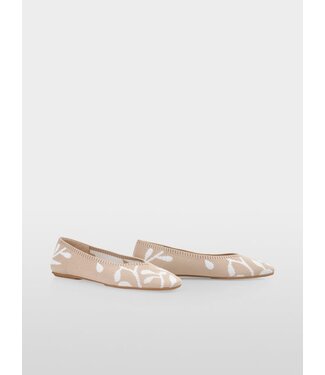 MARC CAIN Ballerinas in patterned techno-knit