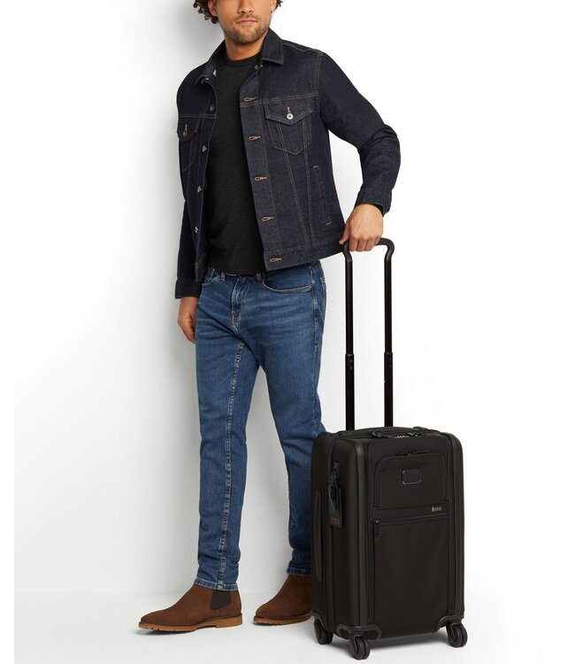 TUMI International Expandable 4 Wheeled Carry-On