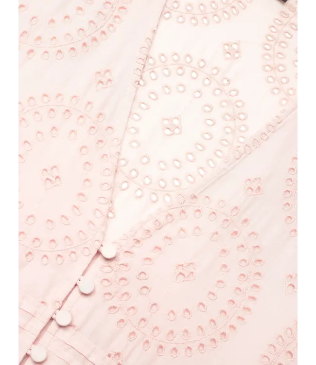 BOSS Mini Dress Embroidered Eyelet