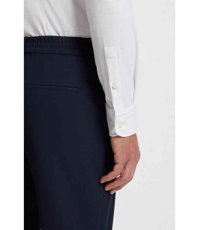 BOSS Chemise ajustée en jersey stretch texturé