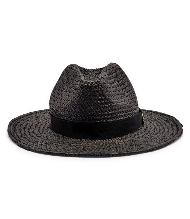 BOSS Raffia Panama hat with Double B monogram