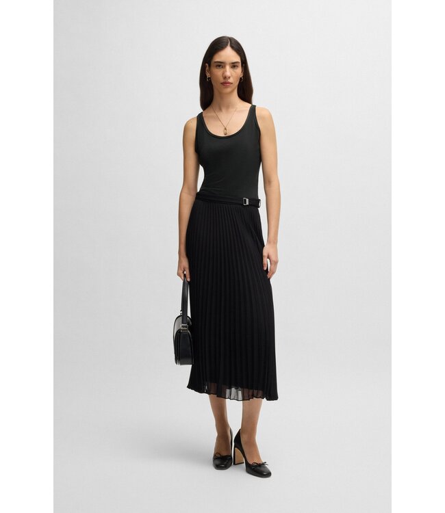 BOSS Tank top with ribbed structure