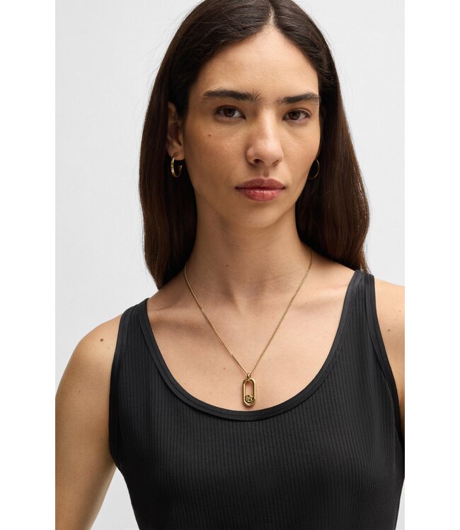 BOSS Tank top with ribbed structure