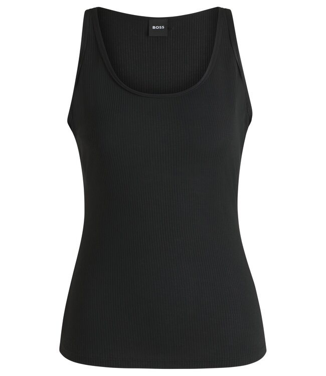 BOSS Tank top with ribbed structure