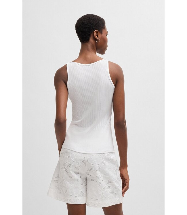 BOSS Tank top with ribbed structure