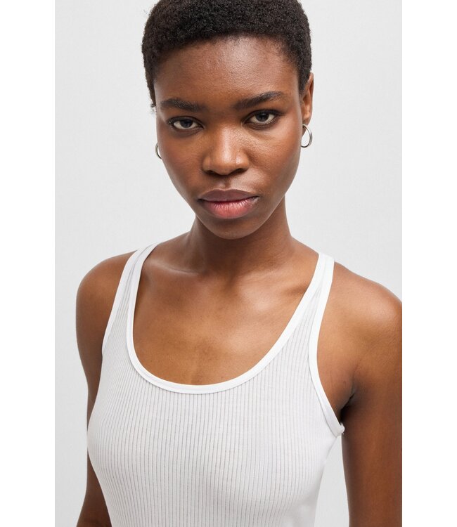 BOSS Tank top with ribbed structure