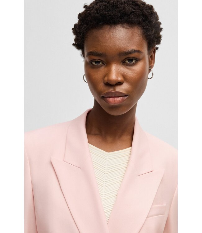 BOSS Blazer coupe classique en laine vierge