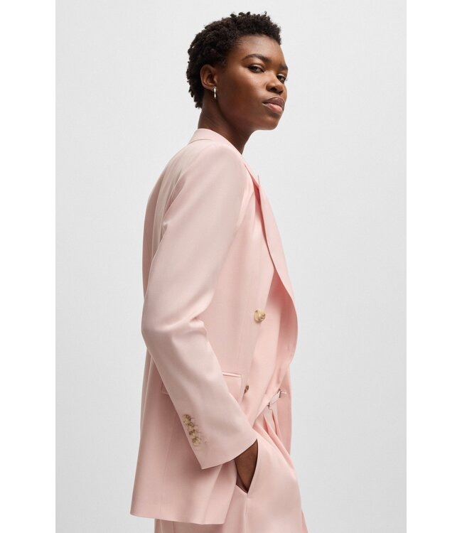 BOSS Blazer coupe classique en laine vierge