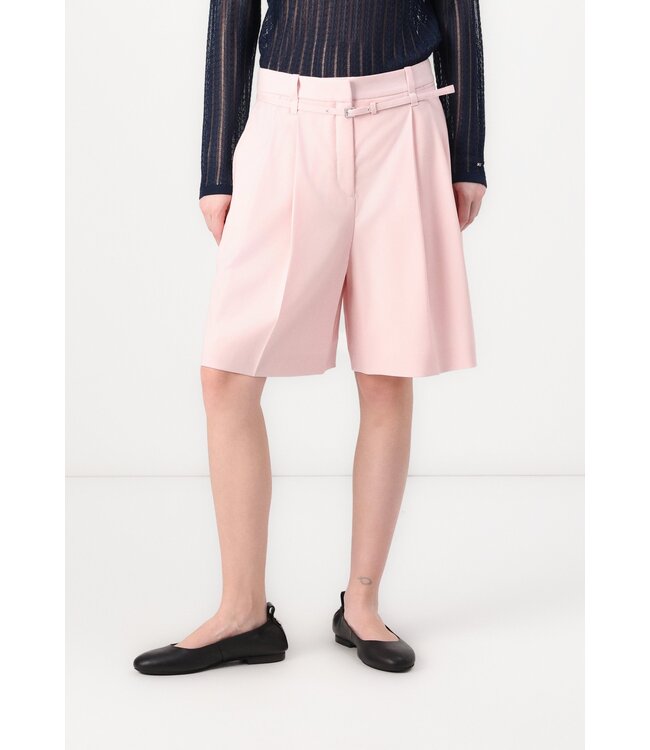 BOSS Jupe-short coupe classique en laine vierge