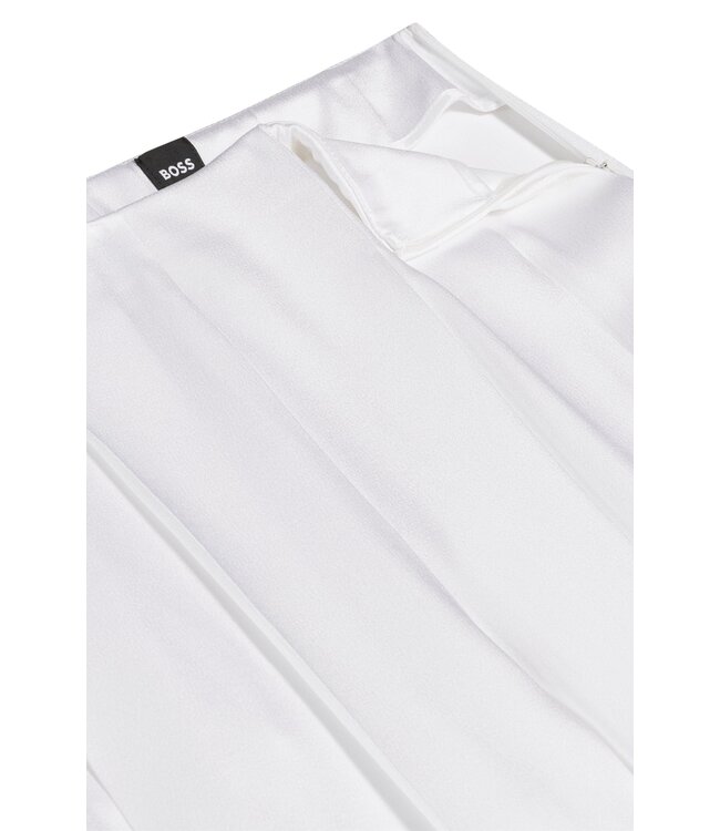 BOSS Relaxed-fit trousers with front pleats