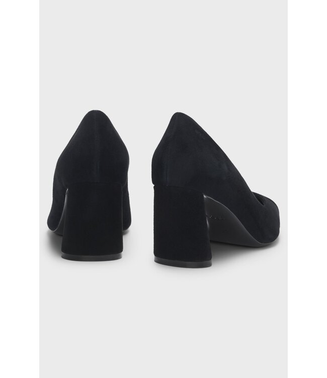 BOSS Suede pumps with leather toe