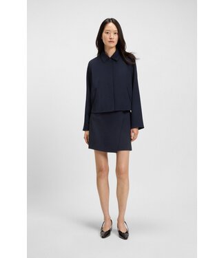 BOSS Blazer en crêpe avec fermeture dissimulée