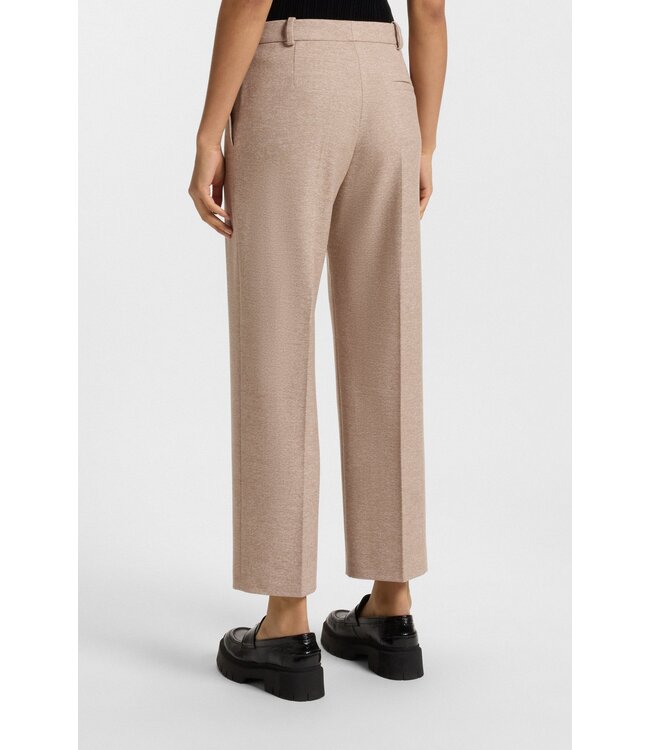 BOSS Pantalon ample en tissu stretch mouliné