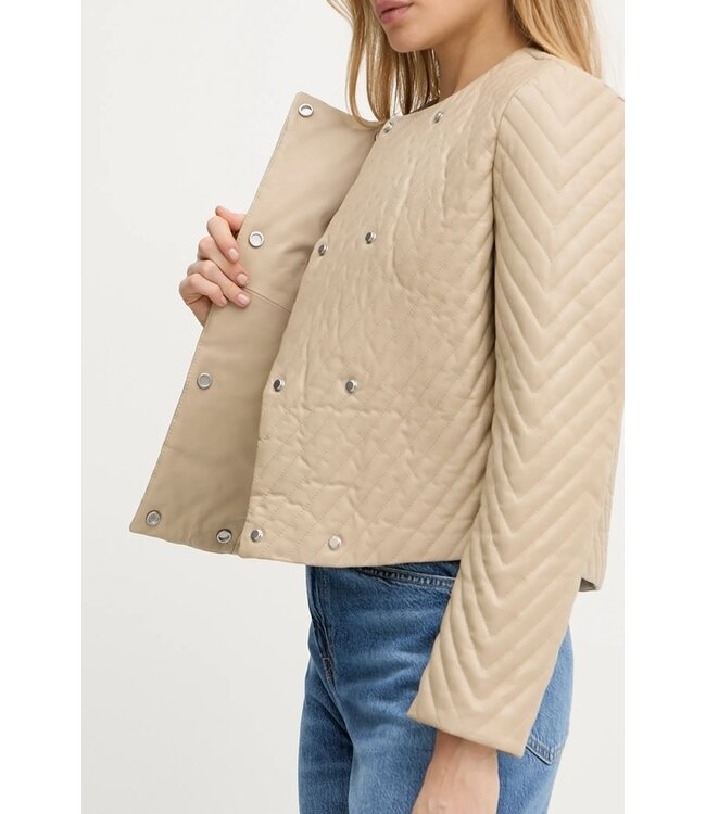 BOSS Veste en cuir Lifestyle