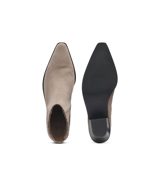 BOSS Bottines en daim à talon cubain