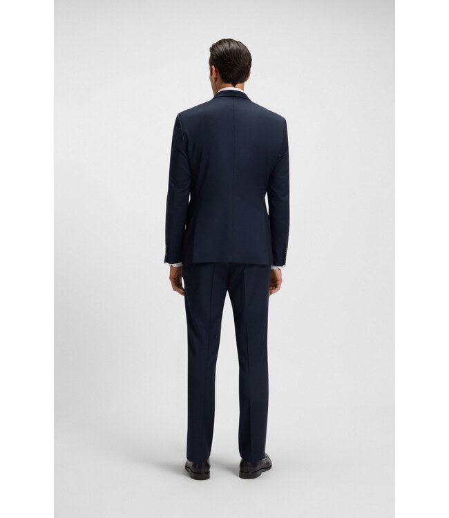 BOSS Costume slim-fit en sergé de laine vierge