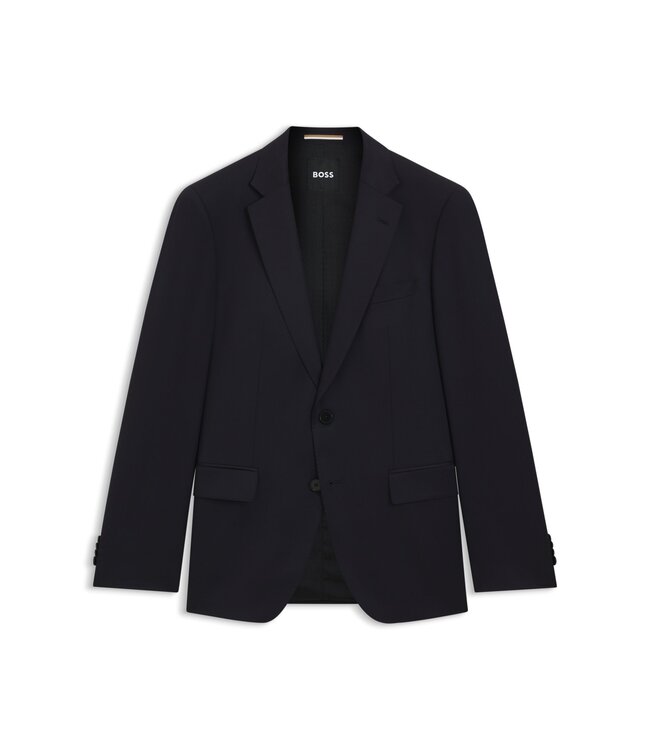 BOSS Slim-fit suit  in virgin-wool serge