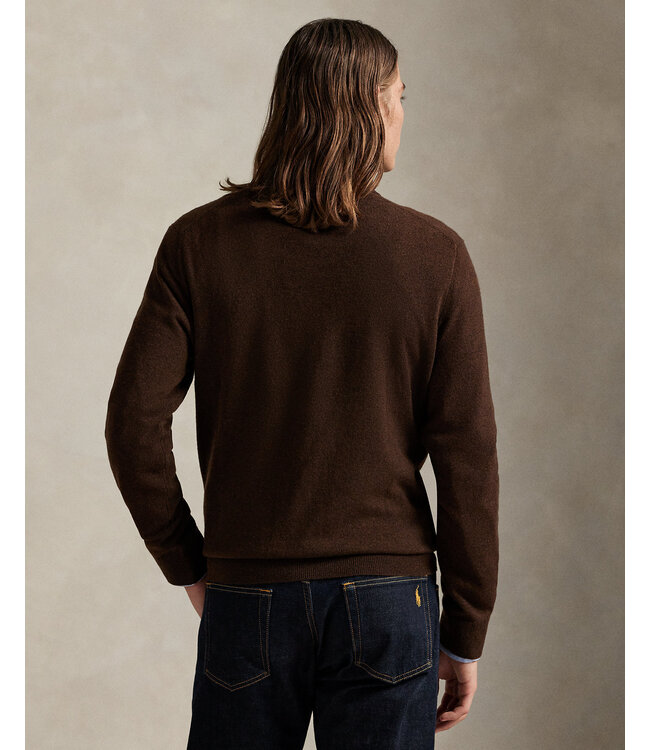 POLO RALPH LAUREN Polo Bear Wool Quarter-Zip Sweater