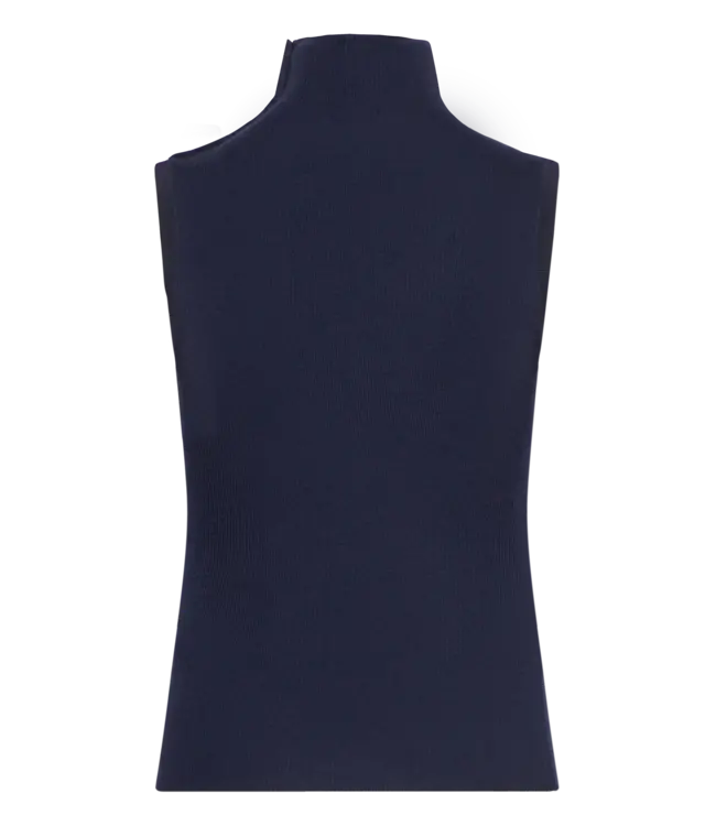 BOSS Sleeveless top in merino wool