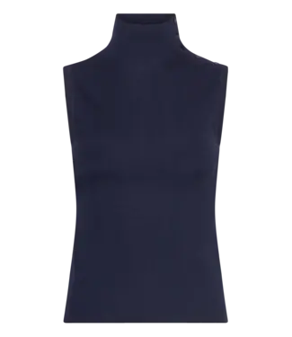 BOSS Sleeveless top in merino wool