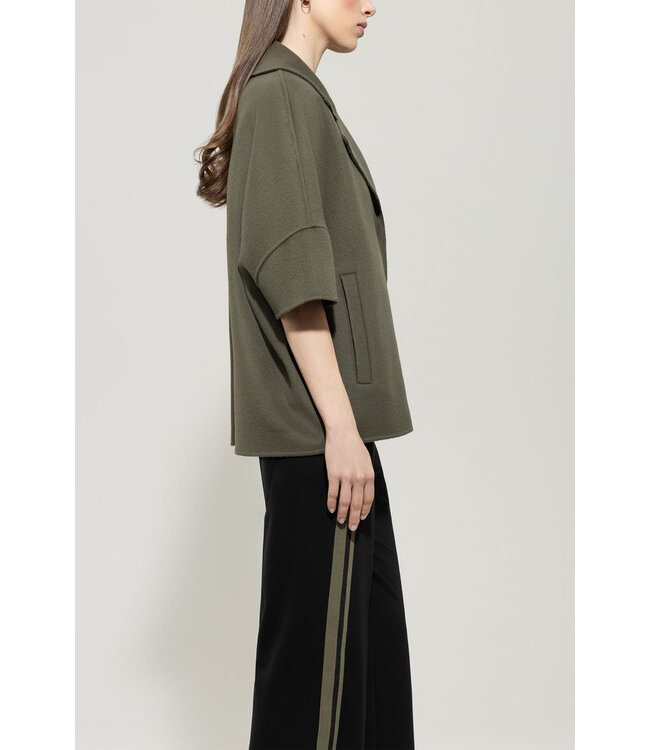 LUISA CERANO Double-face cape
