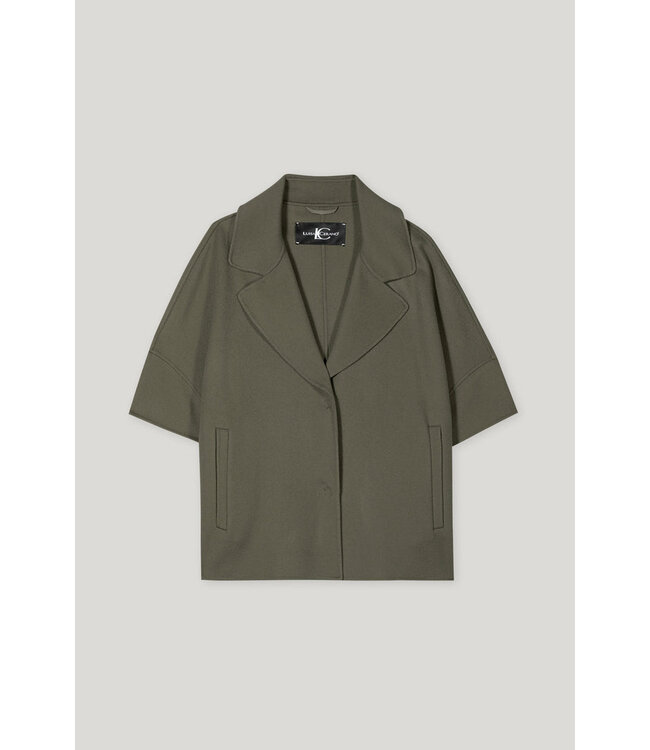 LUISA CERANO Double-face cape