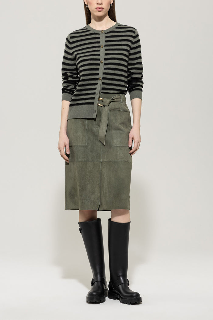 Cashmere-blend cardigan