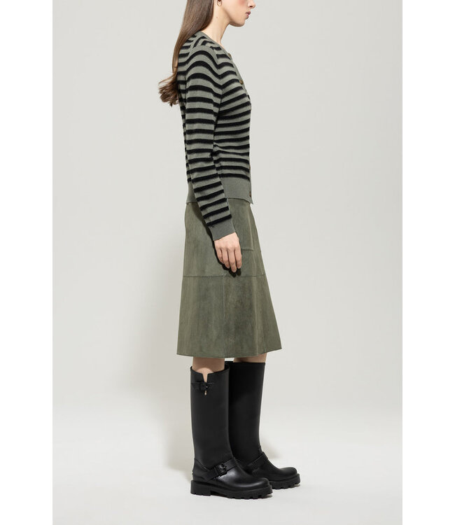 LUISA CERANO Cashmere-blend cardigan