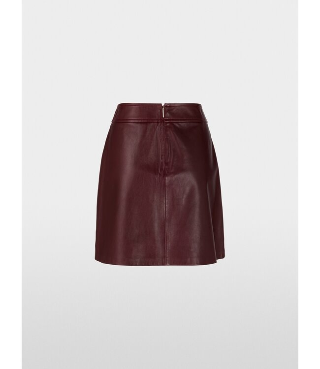 MARC CAIN Leather mini skirt