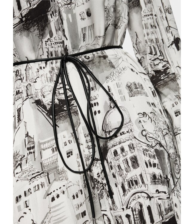 MARC CAIN Printed dress in viscose