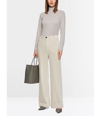 MARC CAIN Haut slim-fit à manches longues en lurex