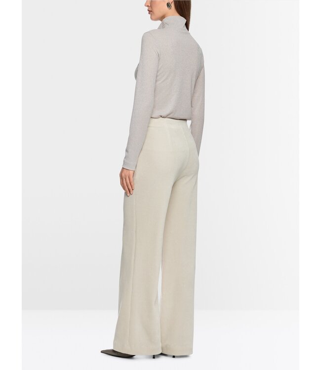 MARC CAIN Slim-fit lurex long-sleeved top