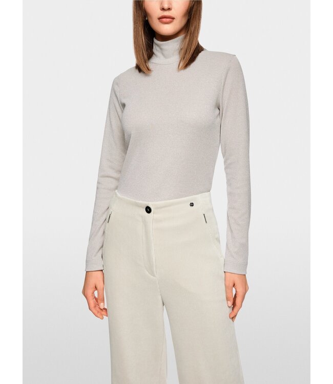 MARC CAIN Slim-fit lurex long-sleeved top