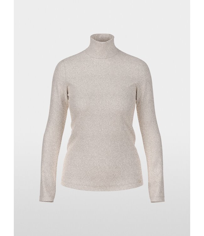 MARC CAIN Slim-fit lurex long-sleeved top