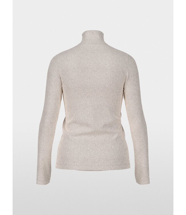 MARC CAIN Slim-fit lurex long-sleeved top