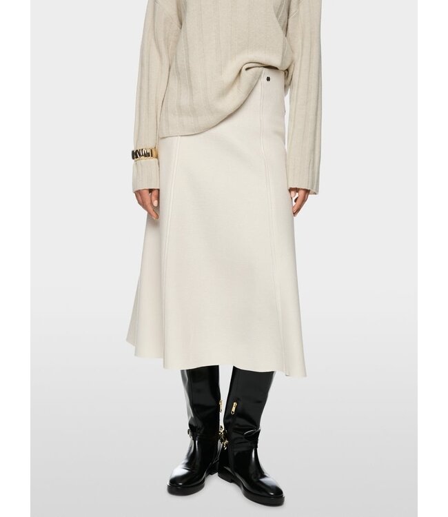 MARC CAIN Boiled wool skirt