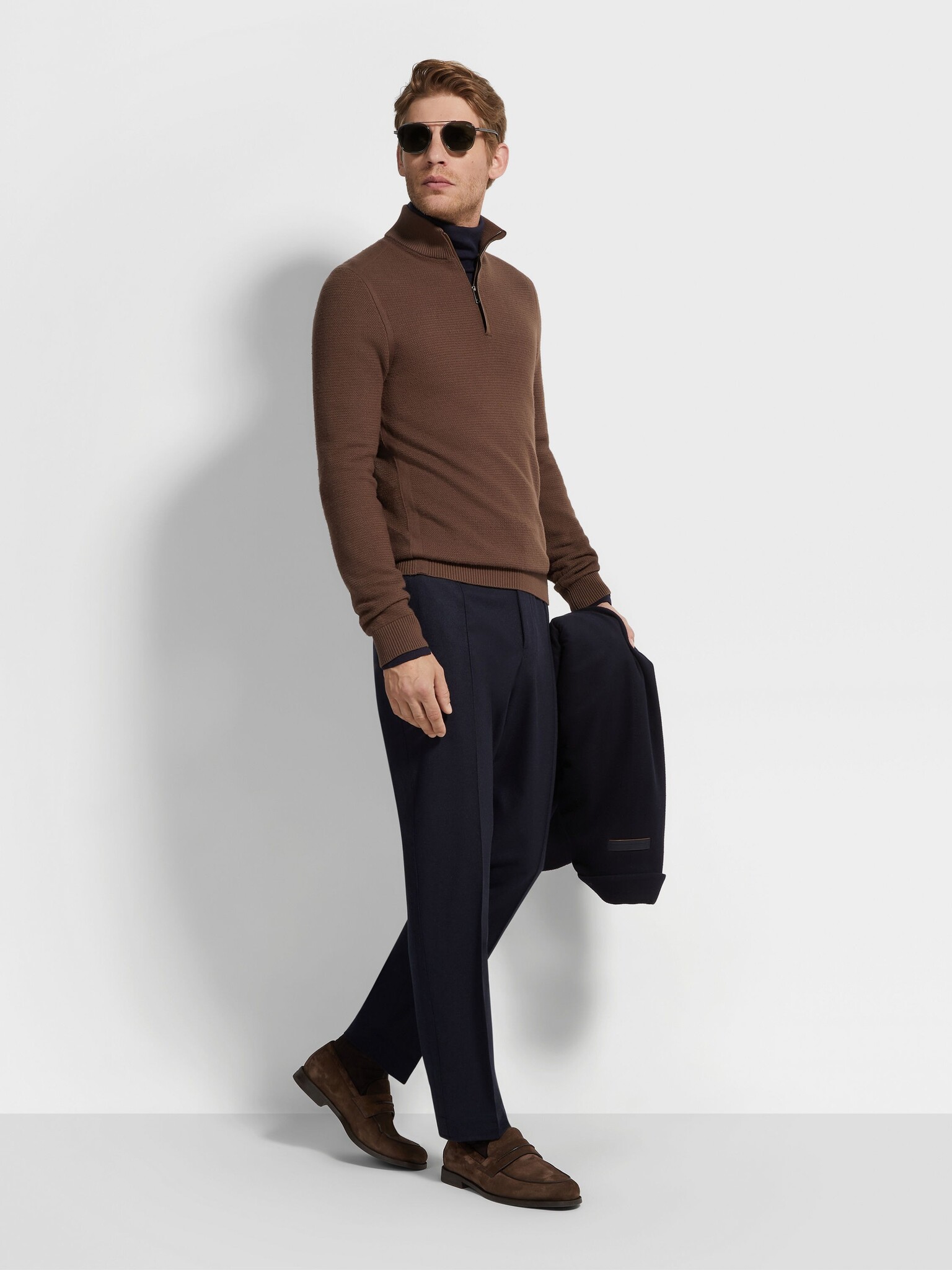 Wool Silk and Cashmere Pants