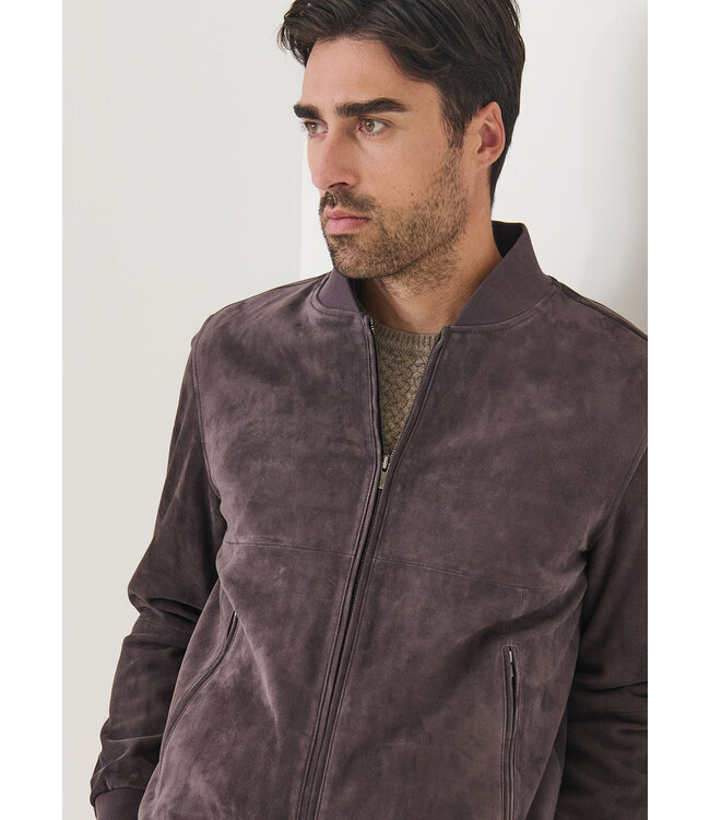 Patrick Assaraf Suede Bomber