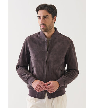 Patrick Assaraf Bomber en daim