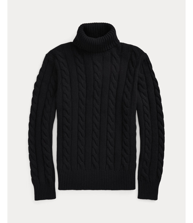 POLO RALPH LAUREN Pull en laine et cachemire à torsades